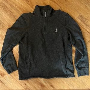 Nautica Mens fleece 1/4 Zip Pullover